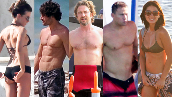 Kate Beckinsale. Joe Manganiello, Gerard Butler, Channing Tatum, Olivia Munn Kate Beckinsale. Joe Manganiello, Gerard Butler, Channing Tatum, Olivia Munn